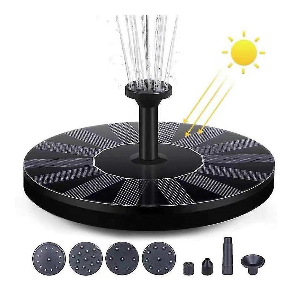 Solar Fountain, Solar-Powered, Eco Friendly