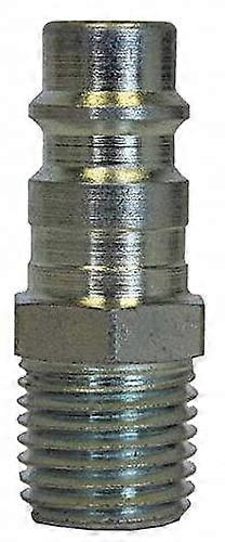 Steel Universal Quick Plug Coupler Model 14H03M, Steel Construction, Universal Quick-Connect Compatible