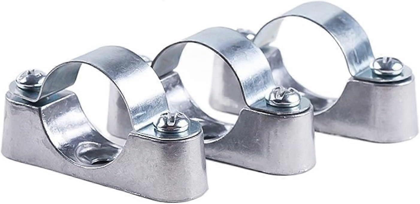 Pipe Hose Clamp,Hose Clips,Hose Clamp,Ducting Clamps,Pipe Clamp 10Pcs/Lot with Screw (Size : 25mm)