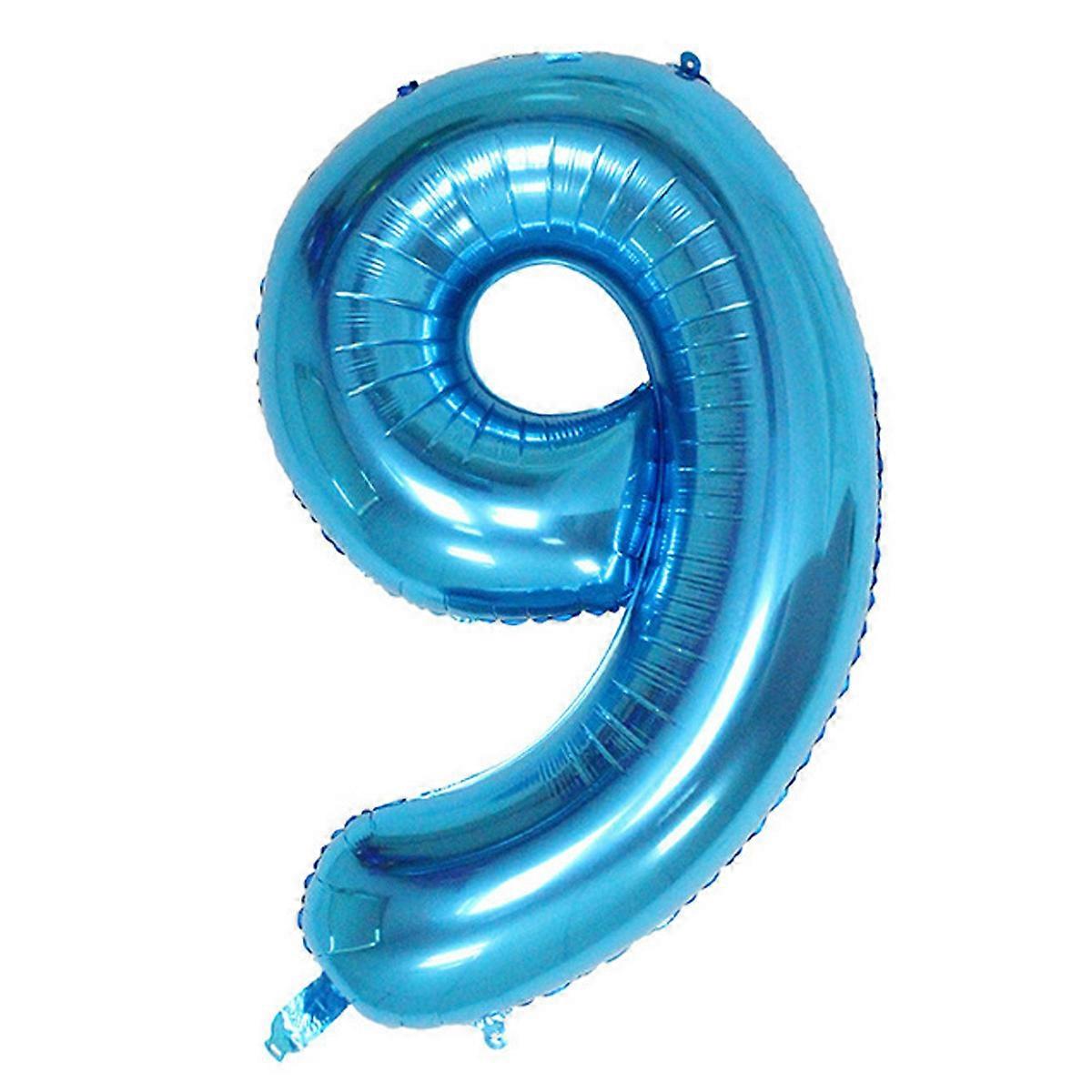 Balões de hélio de folha de 40 polegadas, conjunto de números para festas