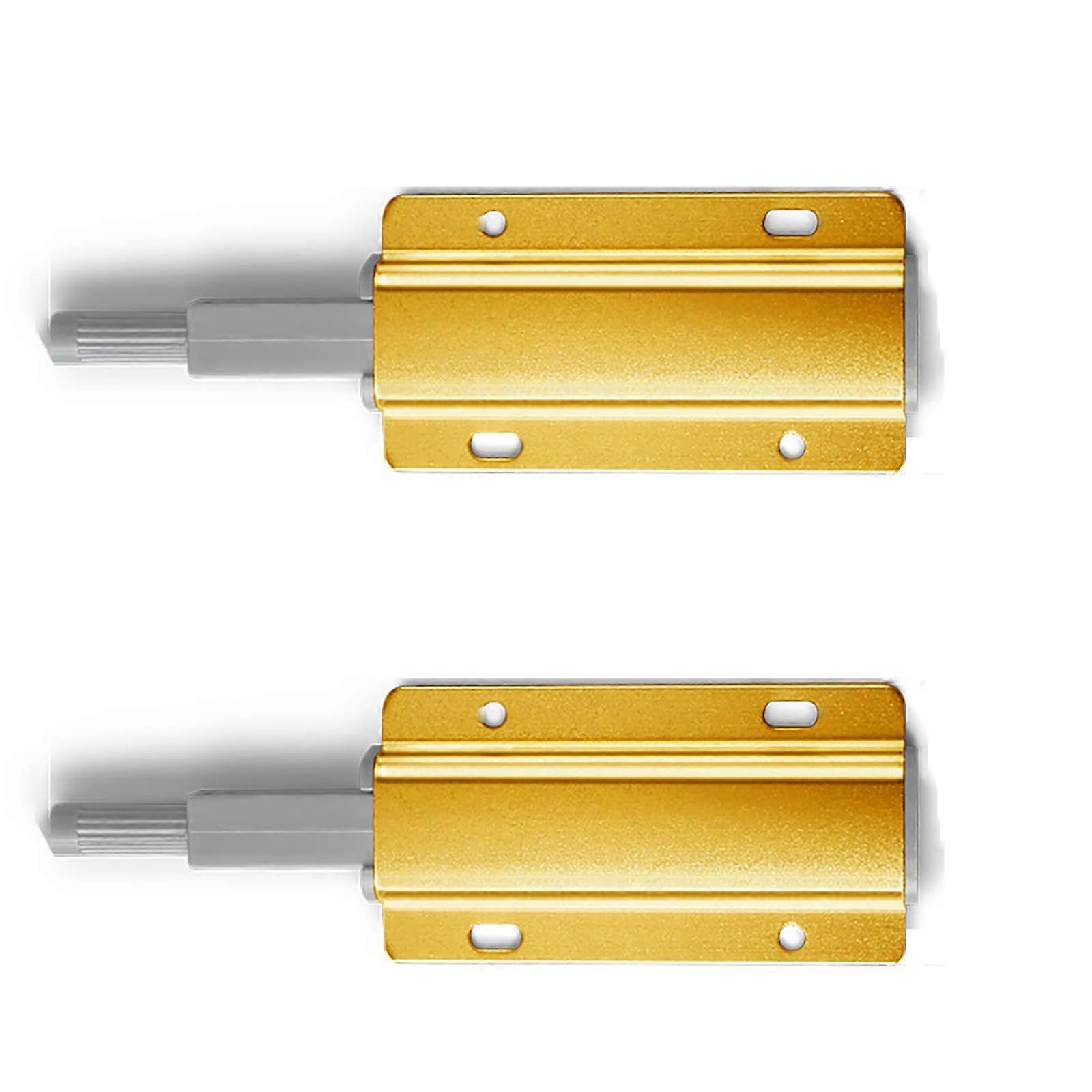 Push The Latch.Door Catch,Drawer Cabinet Catch Magnetic Cabinets Push Latches for Drawer Closure,Gold