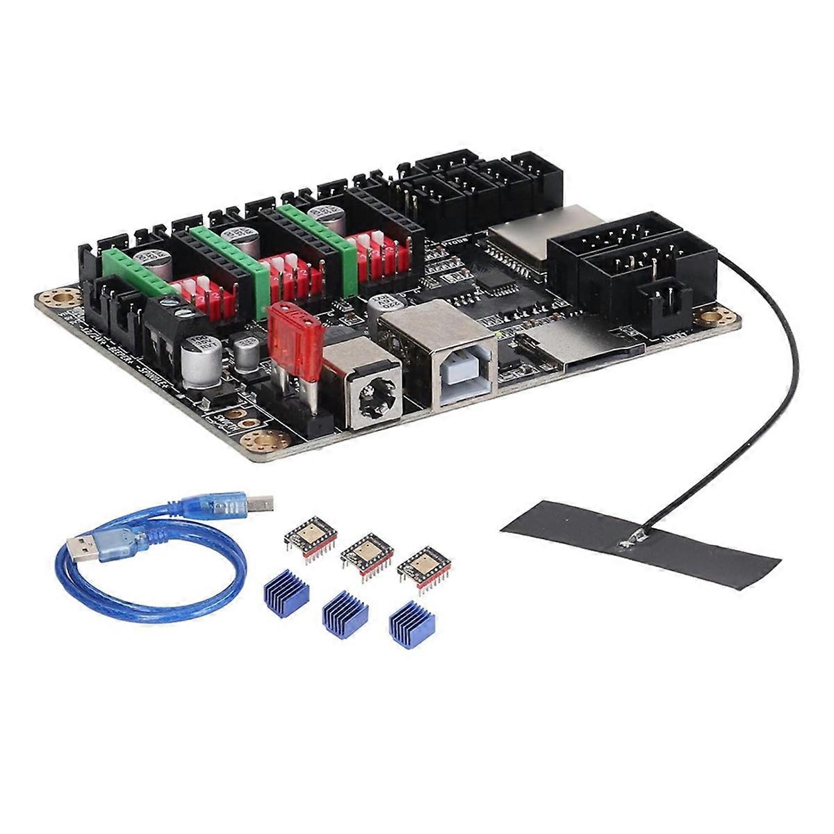Laser Engraver Mainboard, Laser Engraver Control Module MKS DLC32 V2.1 32 Bit ESP32 WiFi GRBL DIY U