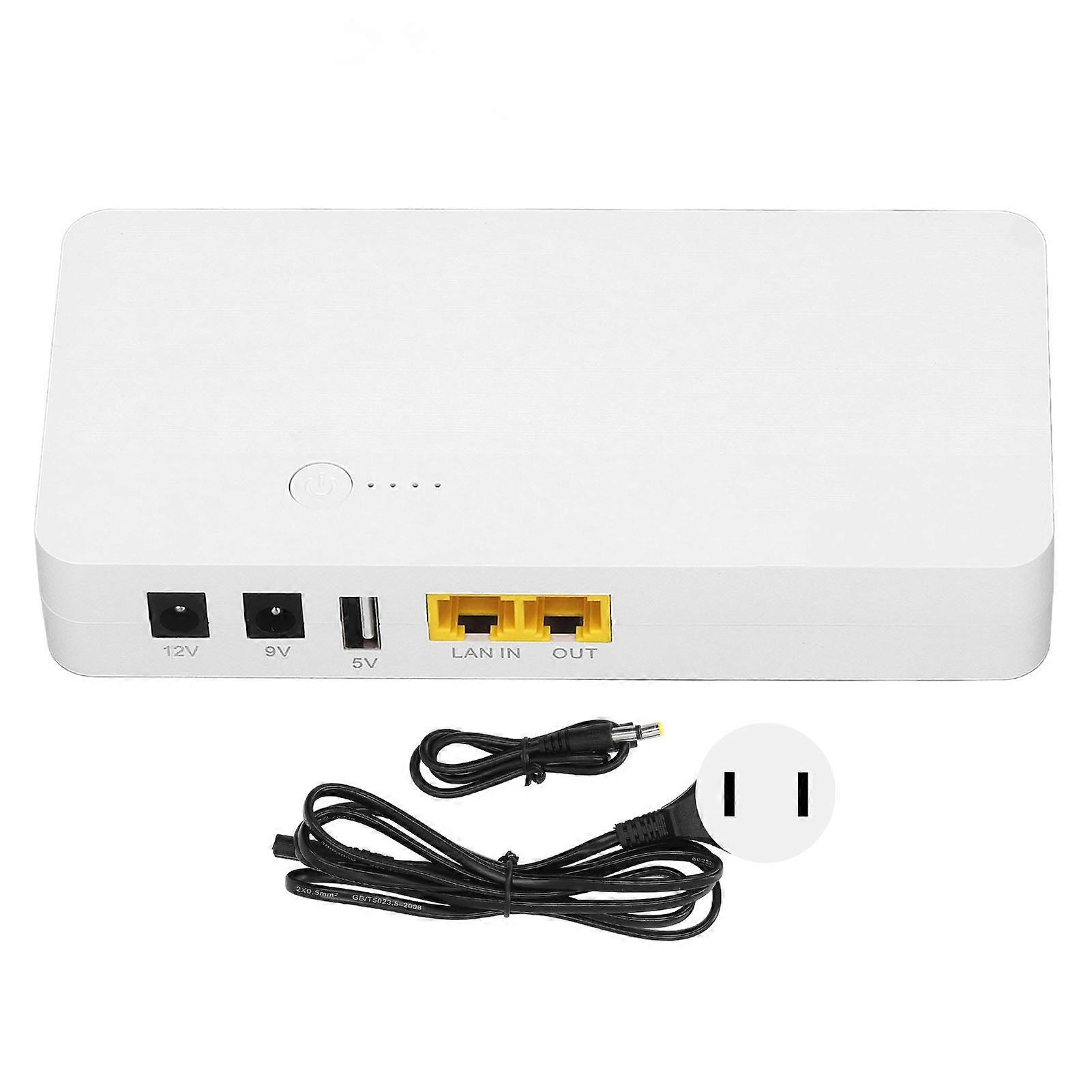 Uninterruptible Power Supply Strong Compatibility Multi Protection Mini UPS Battery Backup for Router