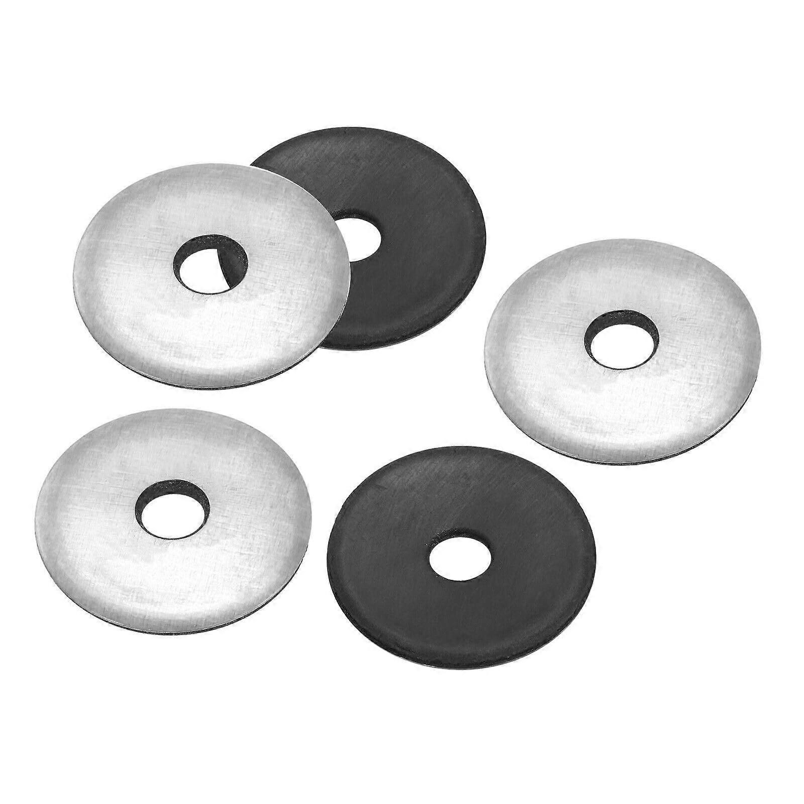 M8x32mm Galvanized EPDM Neoprene Rubber Washers Gasket - 80Pcs Sealing Parts for Machines (#CN-310724-04275)