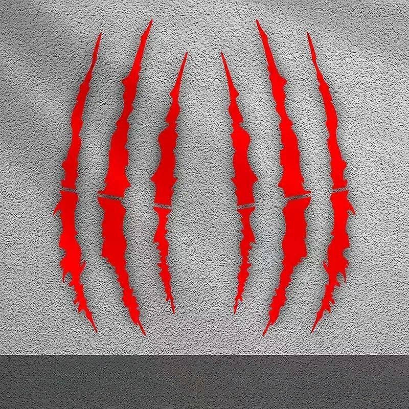 2 יחידות מפלצת טופר שריטה רכב פנס אופנוע מדבקות עבור Fairing דלק מיכל עמיד למים מוטו קסדת ויניל מדבקות אוניברסלי