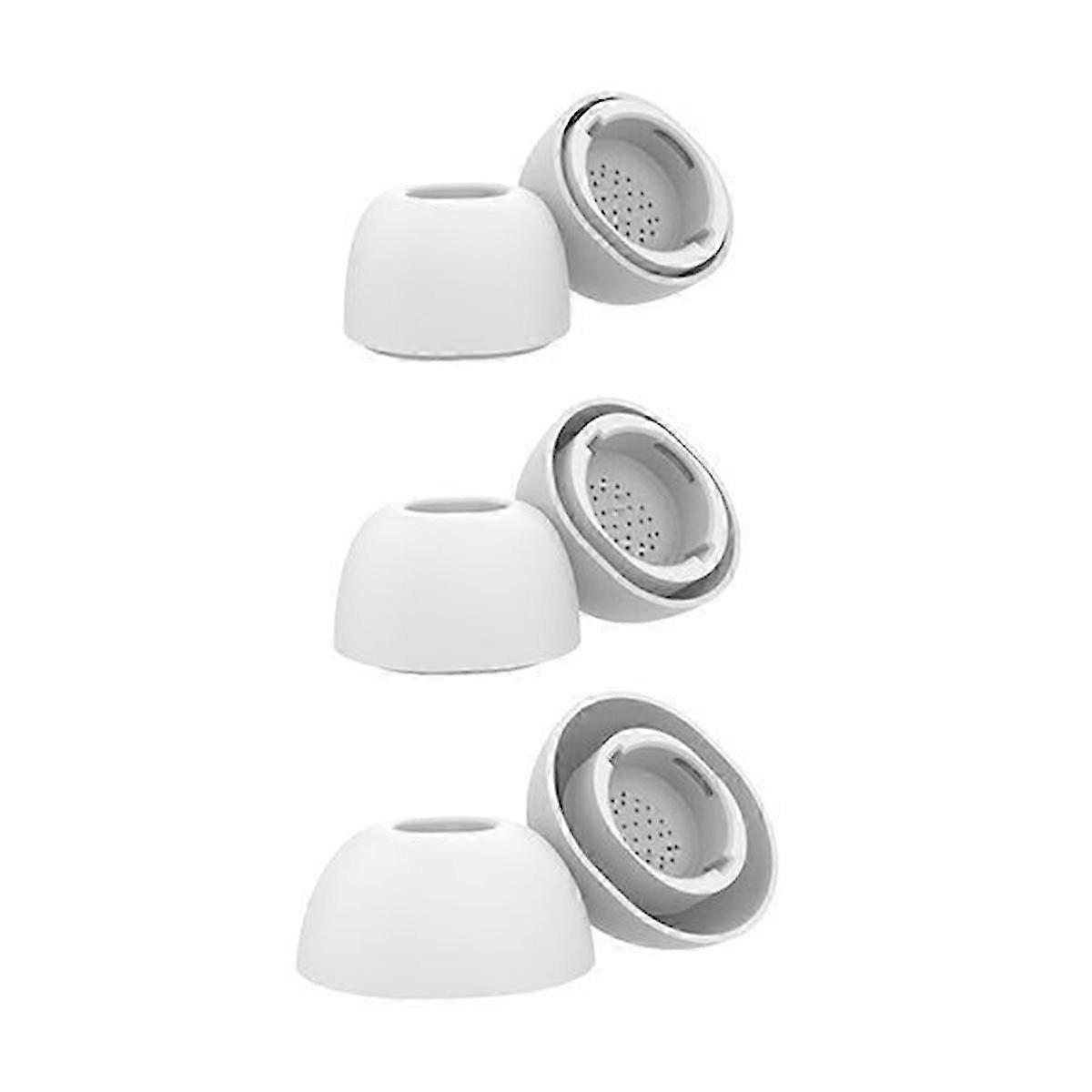 AHASTYLE WG173 Replacement Eartips for Galaxy Buds3 Pro - 3 Pairs of L M S Size Silicone Bluetooth Ear Tips