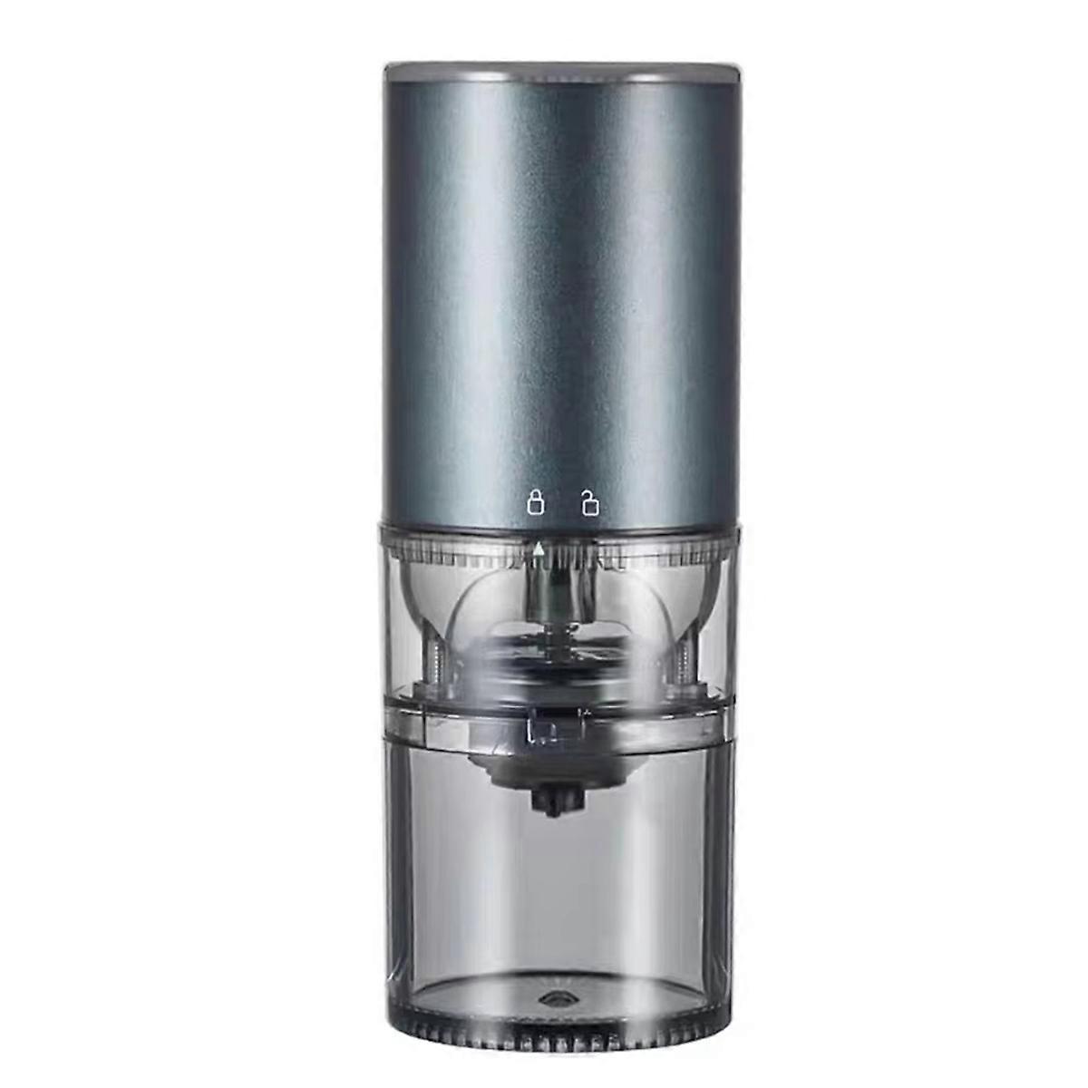 Electric Bean Grinder Automatic Power-Off USB Rechargeable Stainless Steel Portable External Adjusta