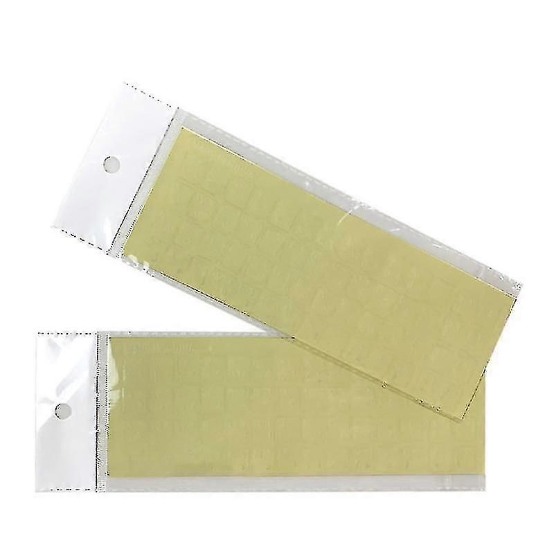 Arabic Transparent Keyboard Stickers With Letters - For Any Laptop Or Keyboard 2025   A-G