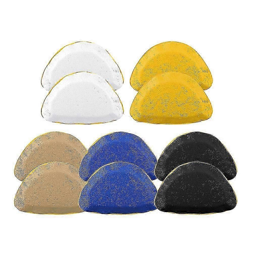 5 paires de talonnettes colorées Coussinets de talon résistants à l’usure Coussinets de talon remplaçables Bottes Doublures de talon-FCY chanceux