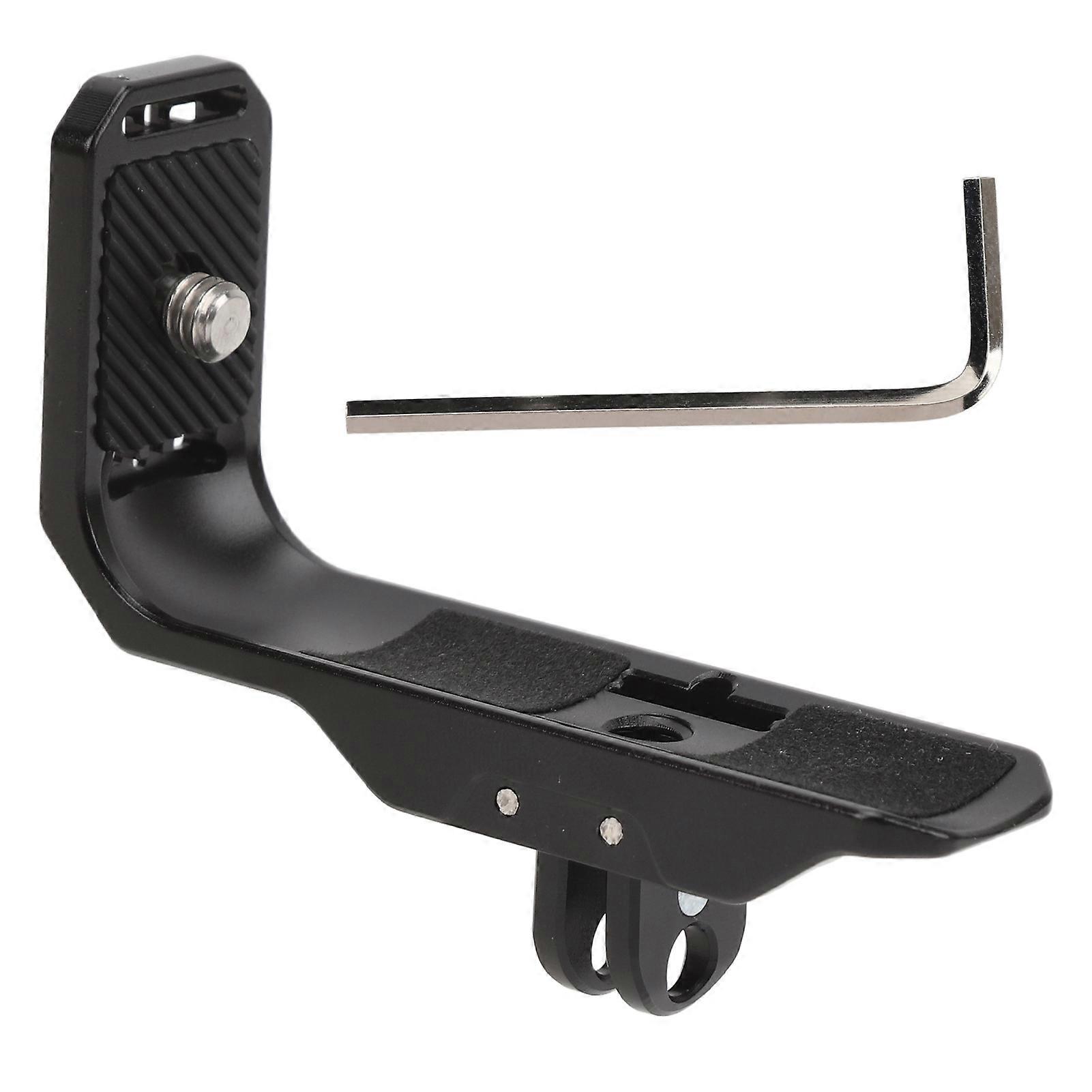 Aluminum Horizontal Action Camera Mount - Lightweight, Compatible, Protective Design