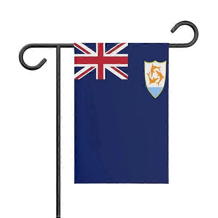 Flag - Anguilla - 32 x 47.5 cm - Polyester - Double-sided print - Multicolor