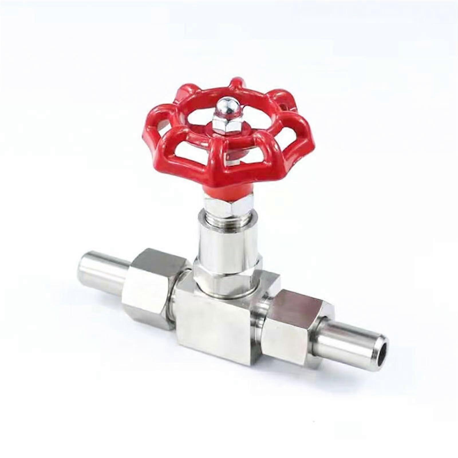 1/4' 3/8' 1/2' BSP External Thread Pressure Stainless Steel 304 ShutOff Needle Ball Valve J13160P Flow Control Valve (0.25 Inch) Ref: 4095