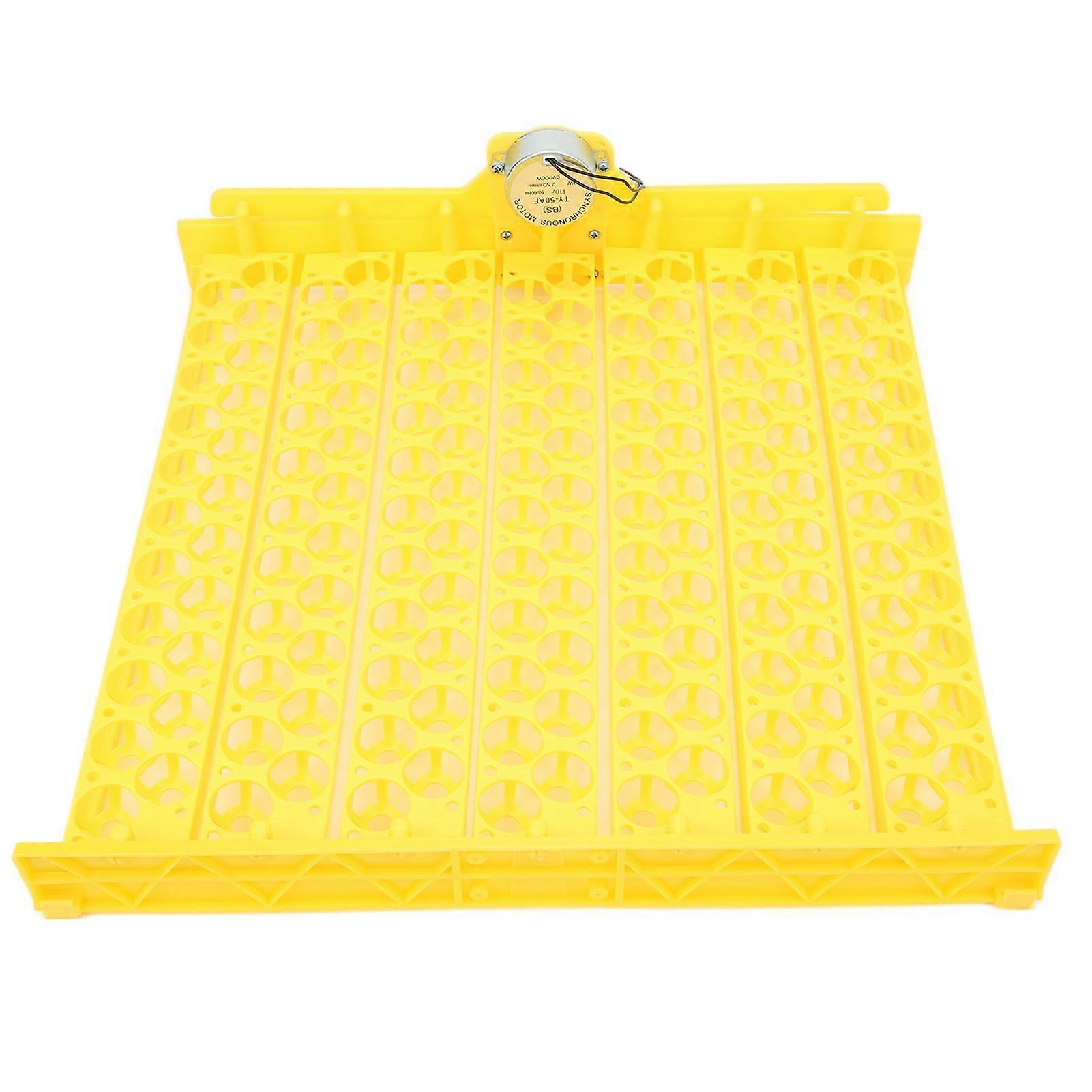 154pcs Fully Automatic Egg Incubation Tray HollowStyle Durable Egg Incubator Tray for Chicken Duck Quail(110V )