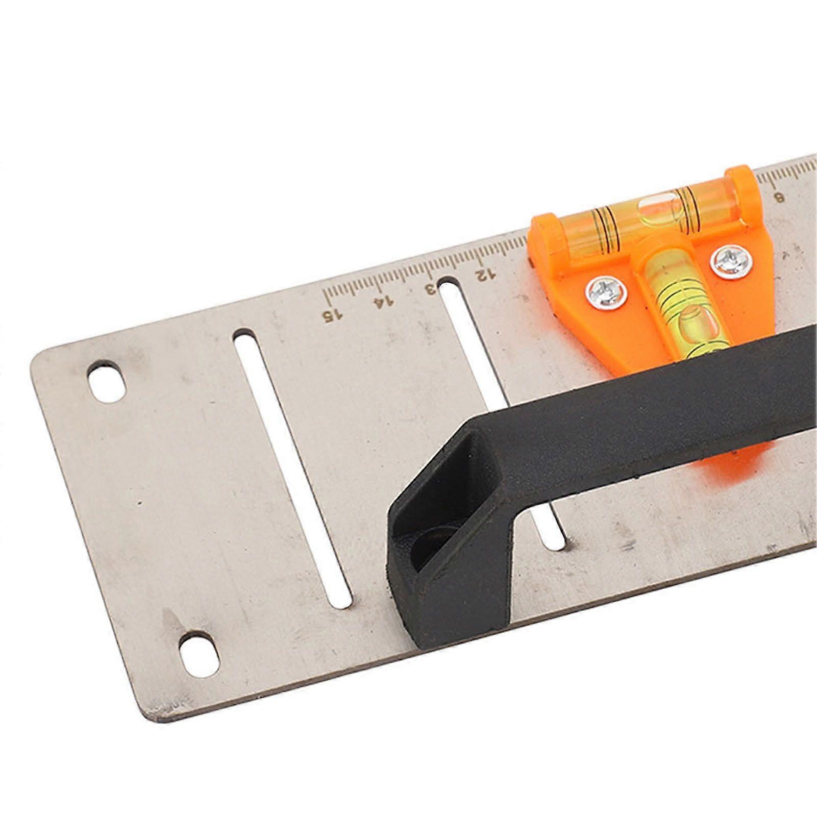 2025 Latest Model  Stainless Steel Level Ruler Measuring Marking Positioning