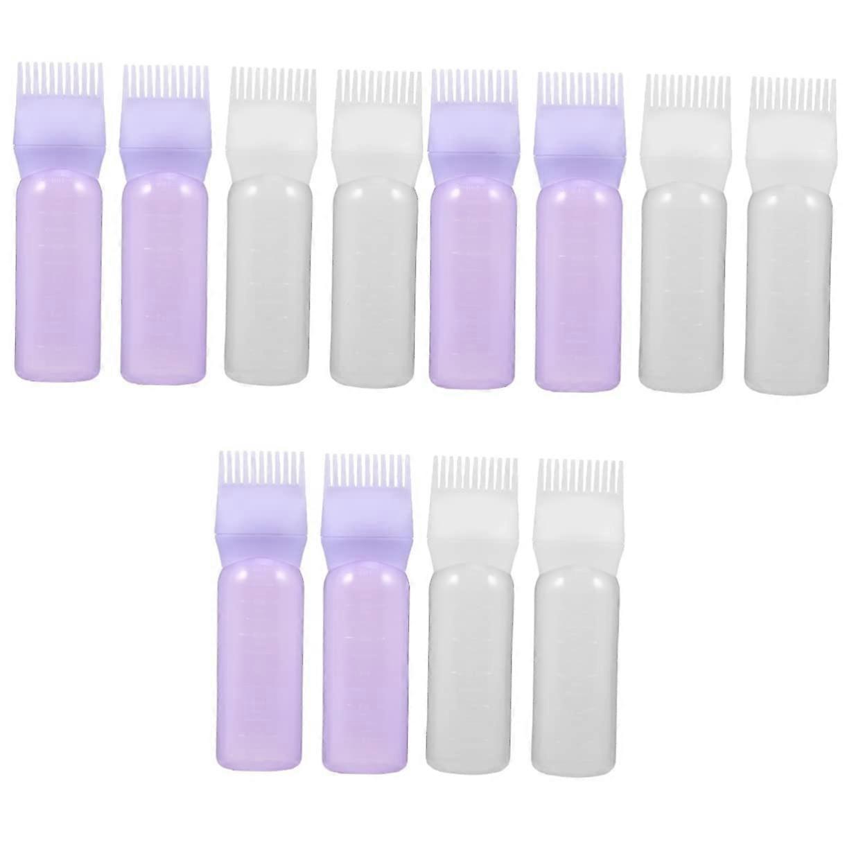 Sponge Applicator Bottle 3 Sets 4 Pieces Per Set For Hair Dyeing