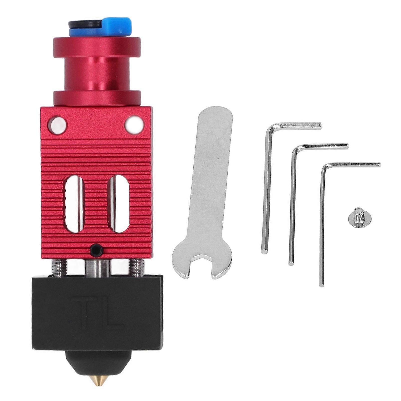 Hochwertiges 3D Drucker Zubehör Ender3 v2 CR10 Extruder Kit Rot