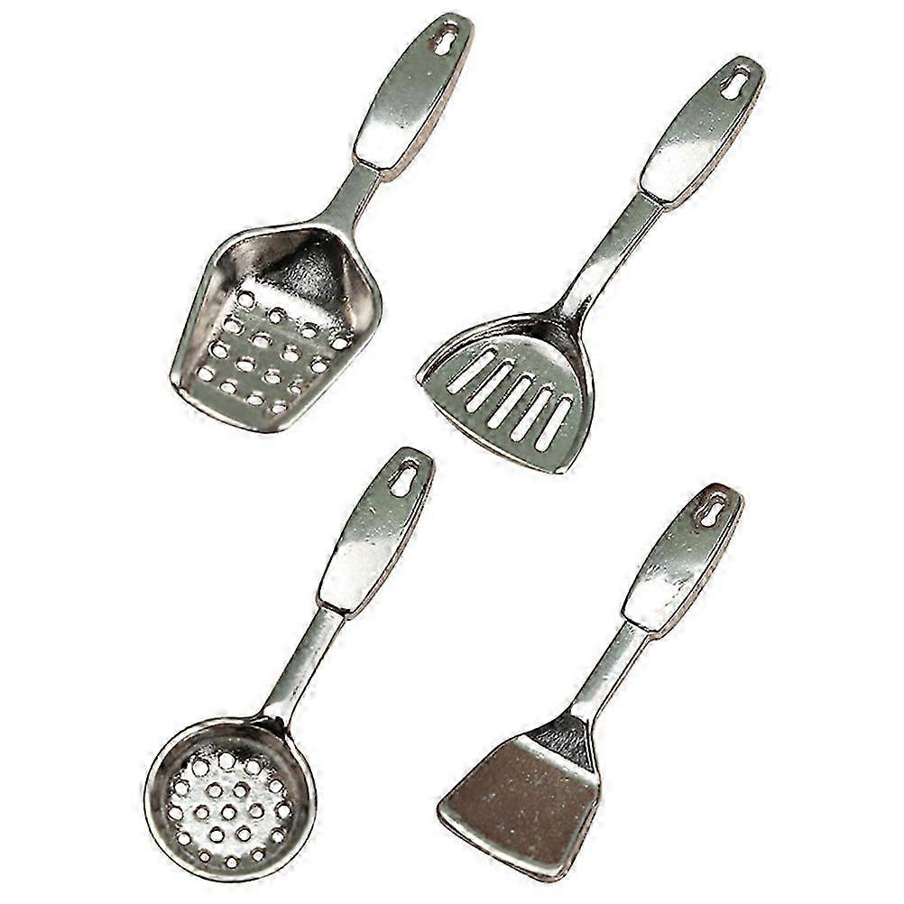 8pcs Mini Kitchenware Model Miniature Kitchen Utensils Mini House Kitchen