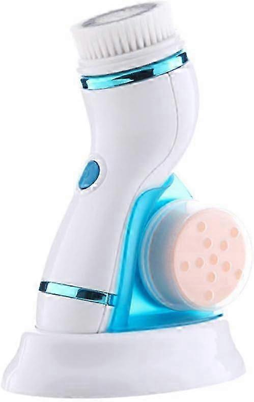 4 σε 1 ηχητικό ηλεκτρικό καθαριστικό προσώπου βούρτσα καθαρισμού προσώπου exfoliator massag p