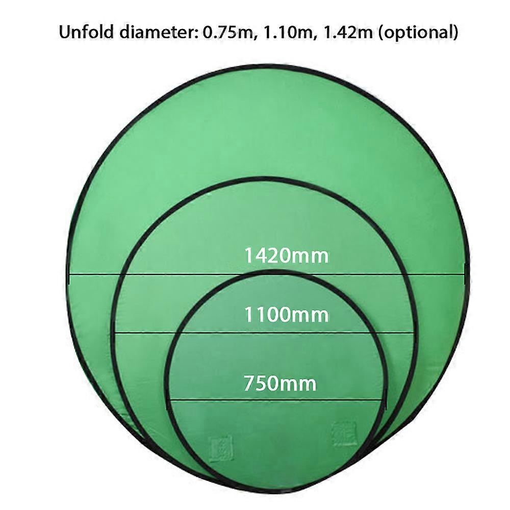 Foldable Green Screen Backdrop: Professional Round Background Cloth for Photography