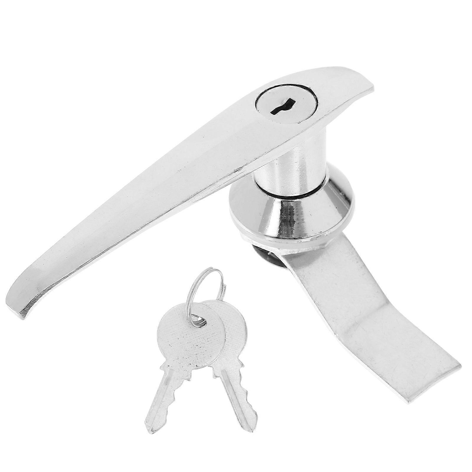 Durable Cabinet Door Lock Replacement Push Button Latch Hardware for Electric Distribution Cabinets Easy Installation Secure Mechanism