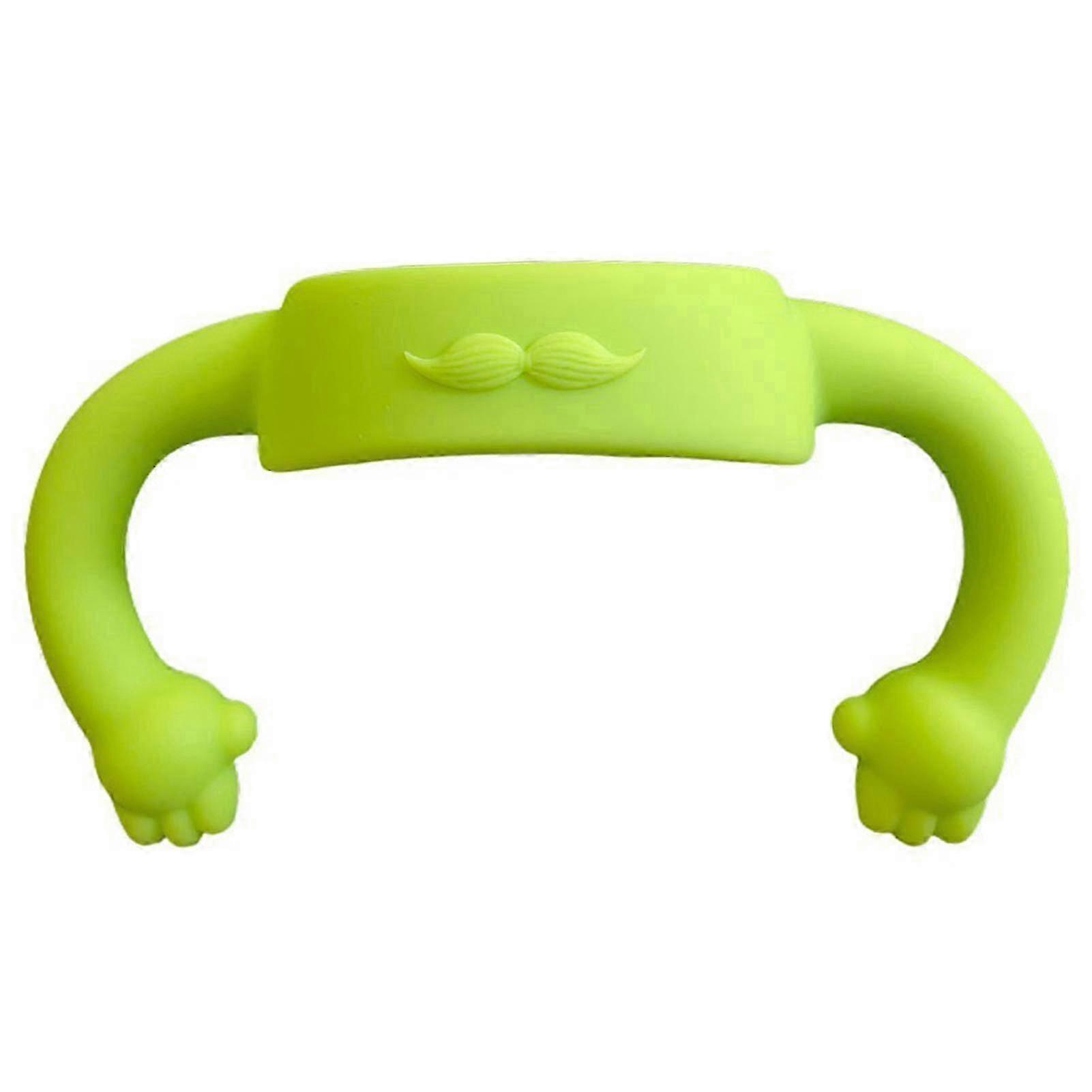 Søt bart Sippy Flaske Håndtak - Myk Silikon Grep For Bred Hals Halm Flasker