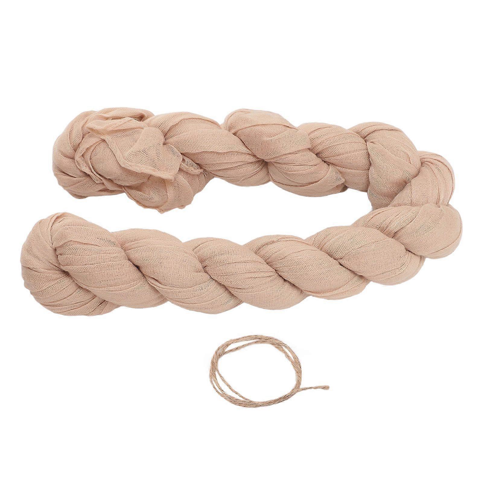 2025 Latest Model  Cheese Cloth Table Runner 10ft Rustic Elegant Soft Romantic