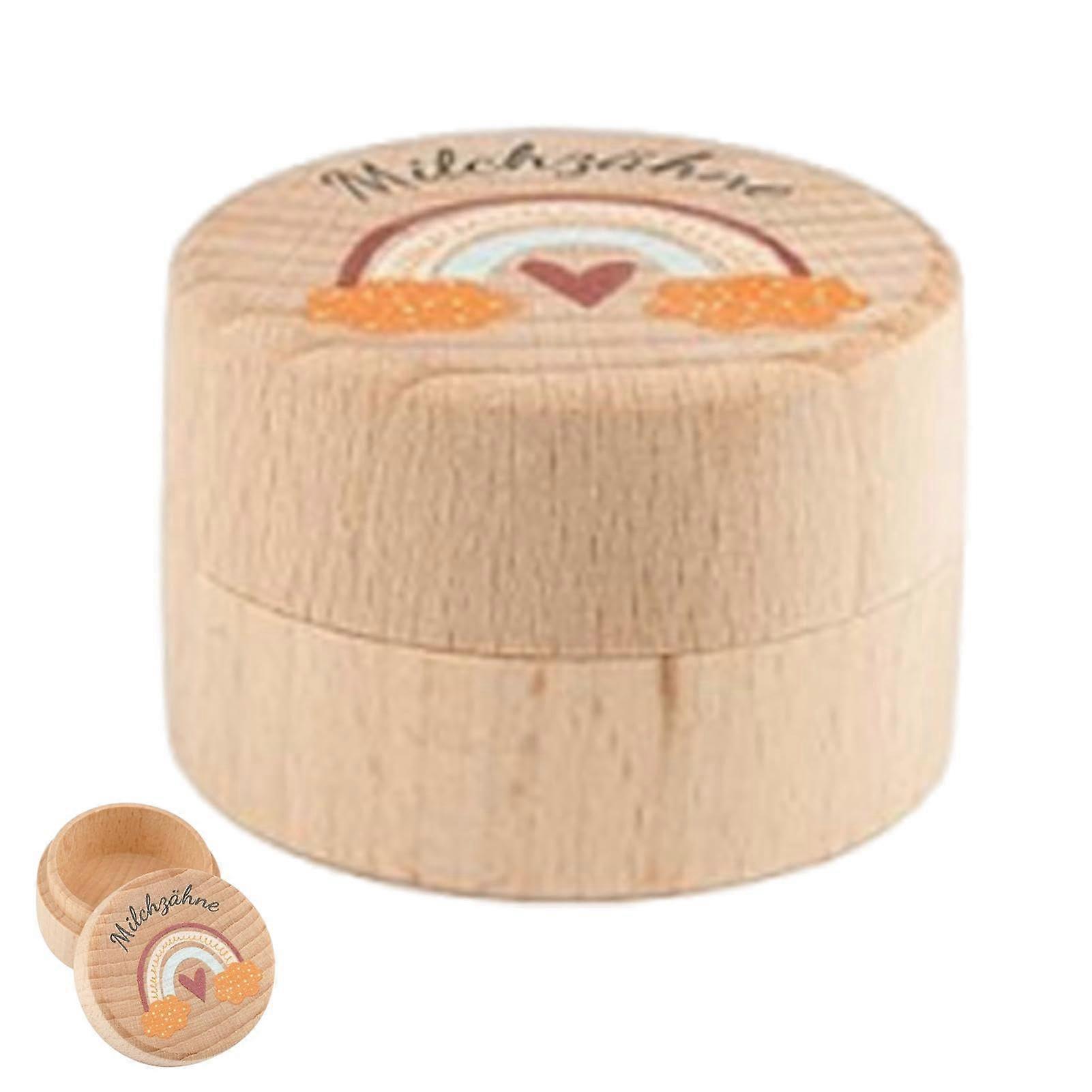 Cute tooth box – storage for lost teeth, wooden box for teeth, memory box