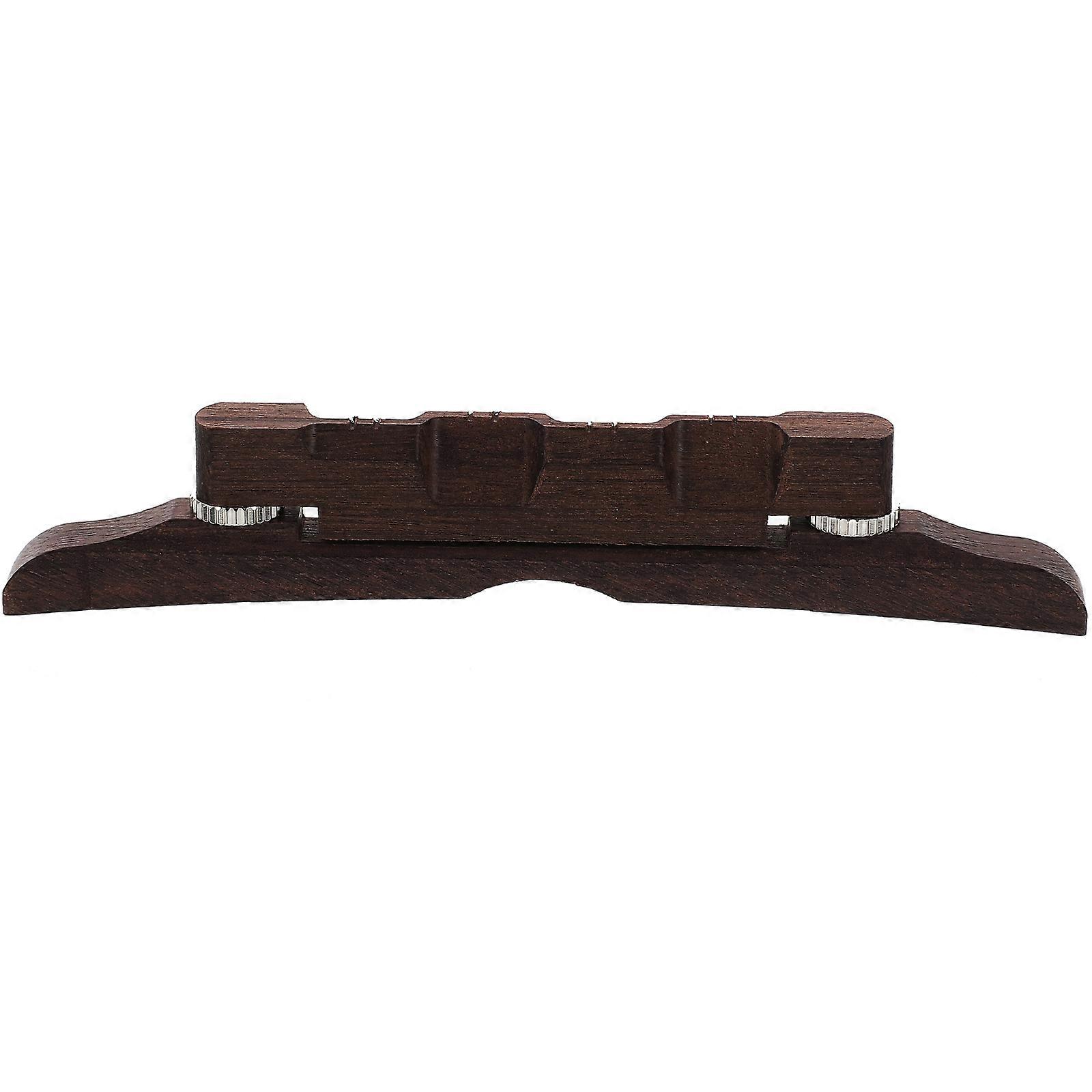 Premium Rosewood Mandolin Bridge Replacement for Enhanced Tone – Easy Installation, Compatible with Mandolins