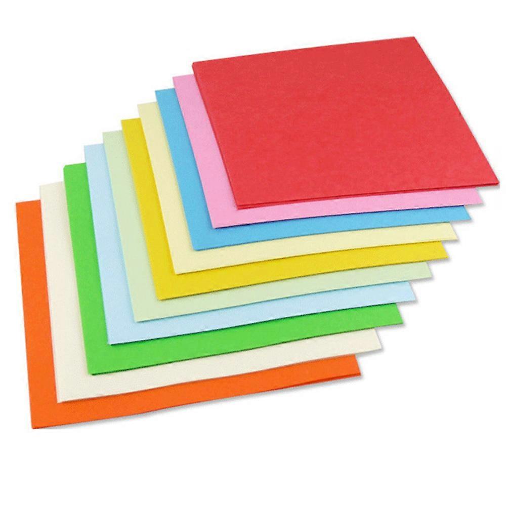 Colored Craft Paper for DIY Use Assorted Color 200pcs