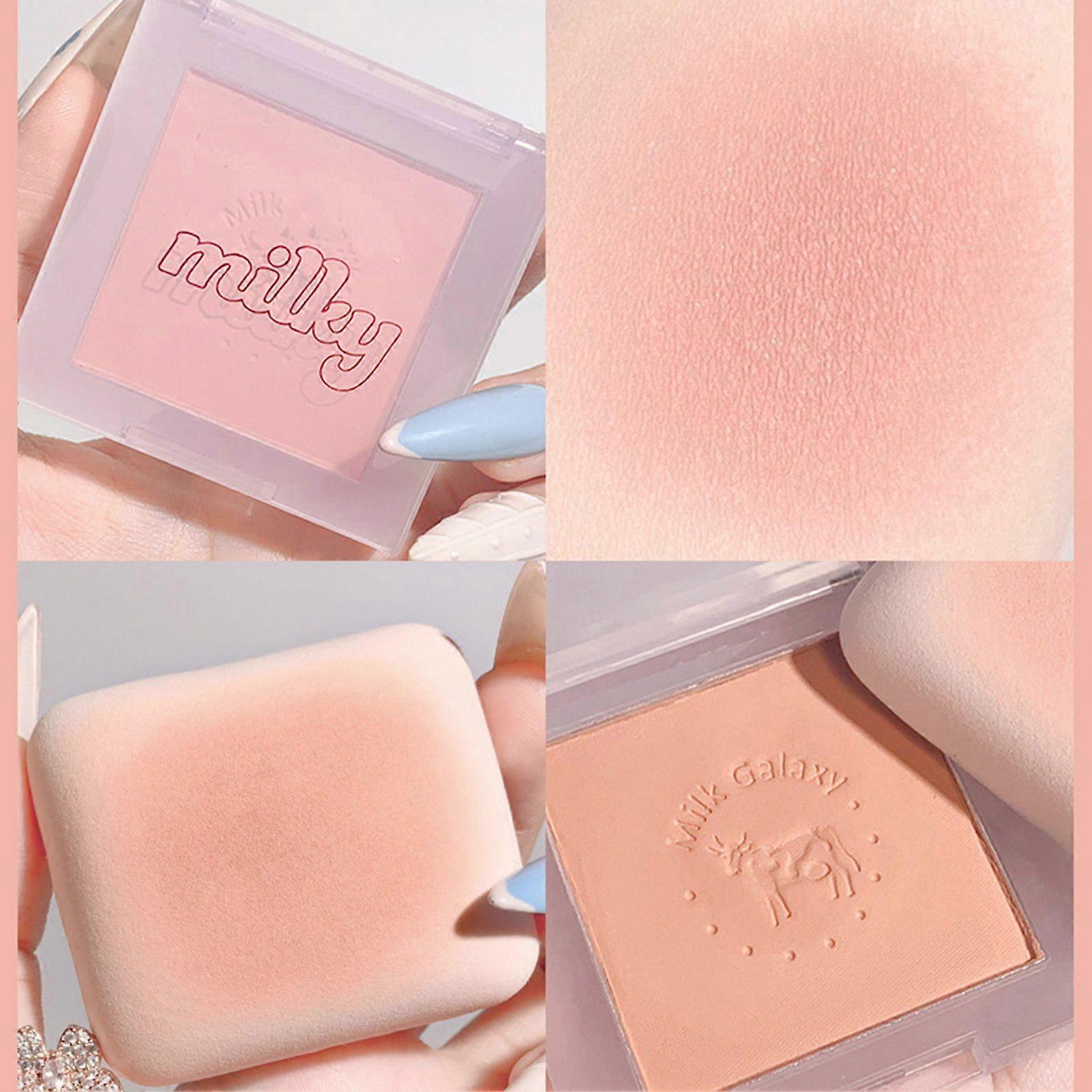 2025 Latest Model 3pcs Cosmetics Mini Single Color Powder Matte Blush Glitter ...