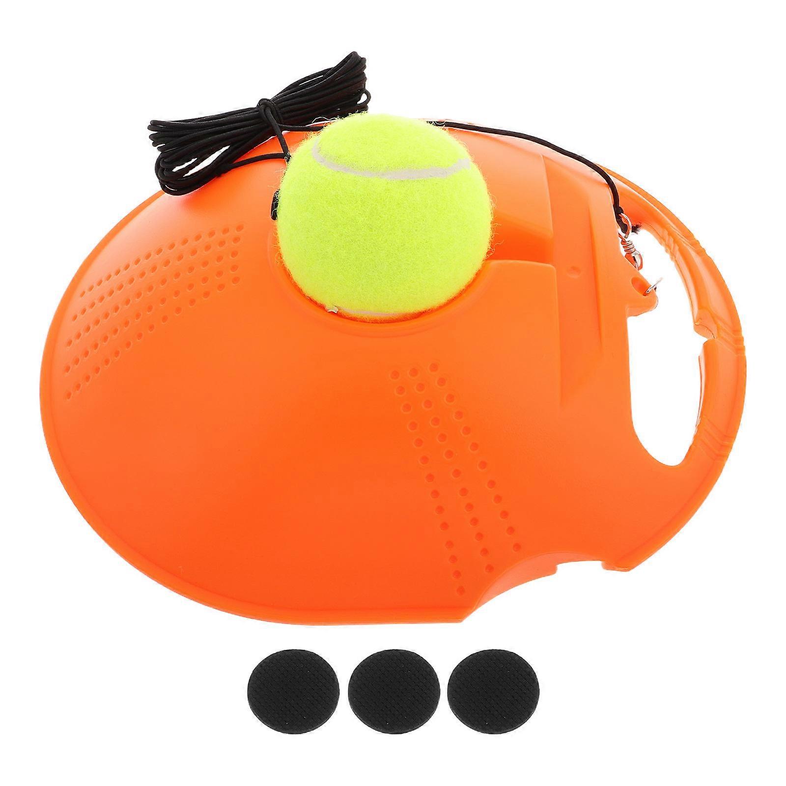 مبتدئين مدرب تنس تدريب ملحق مدرب لاعبي تنس برتقالي 24.00X20.20X7.50CM تحسين المهارة 1 مجموعة