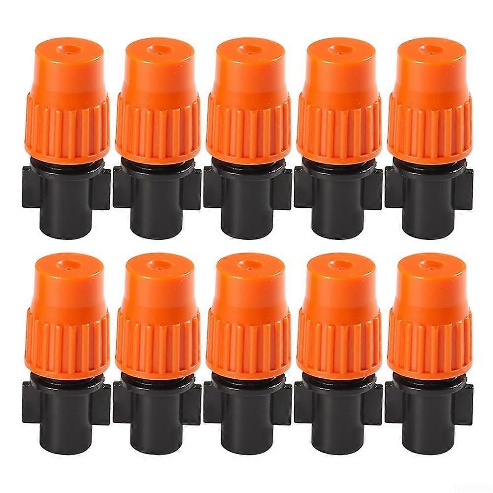 Efficient spray nozzles for garden irrigation, adjustable cover for various plant needs, 10 pieces Ref: 8927