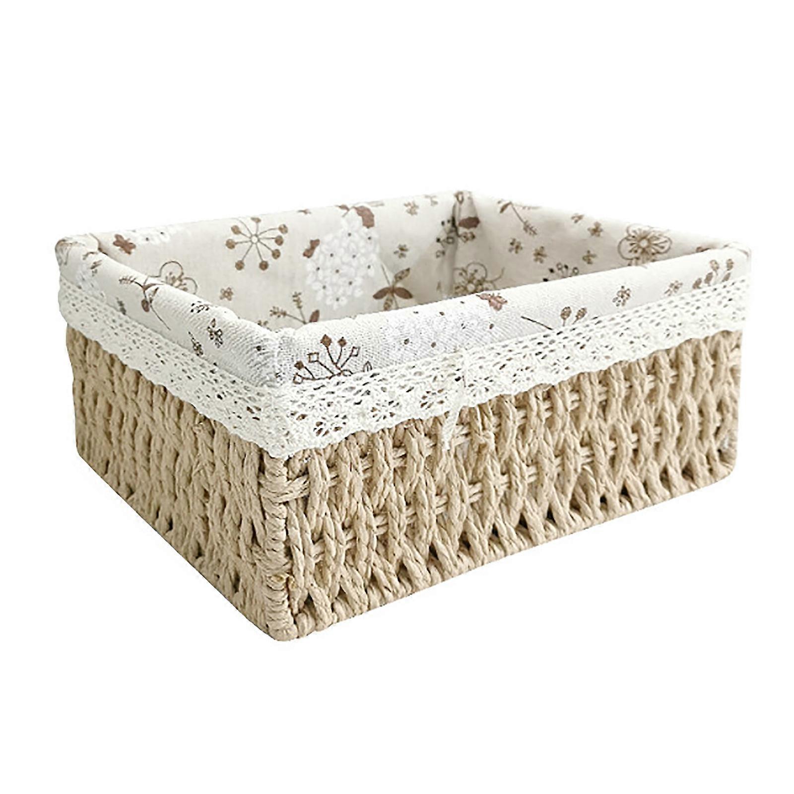 Handmade Recycled Rope Nesting Bins with Handles