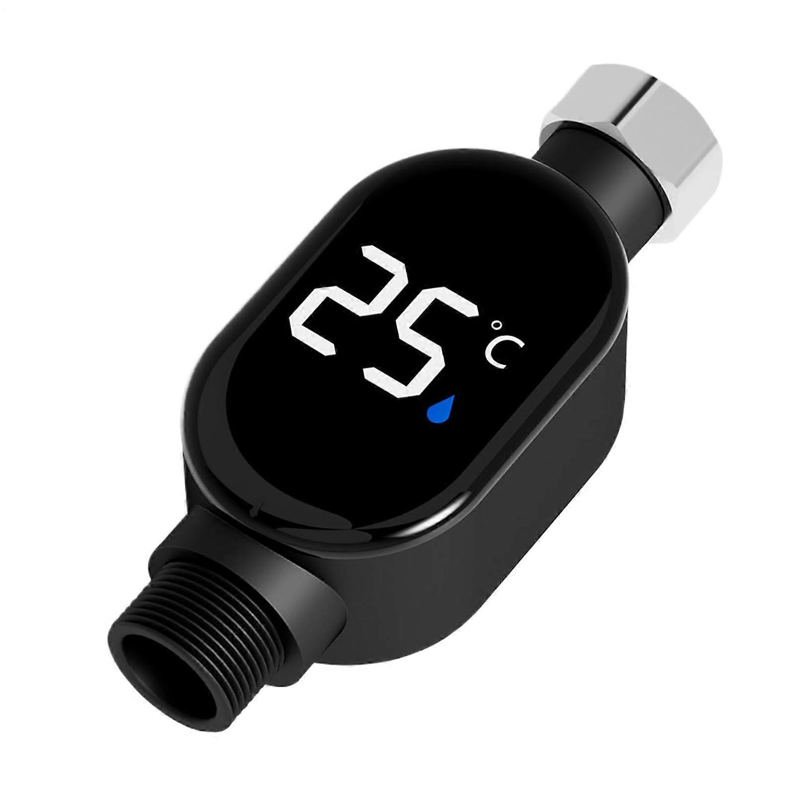 Bathroom Thermometer: Shower Temperature Display for Family Use, Easy-to-Read for Seniors and Elderly Women