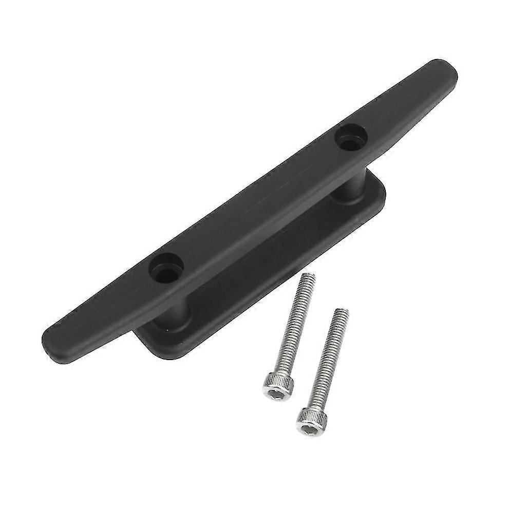 MagiDeal Marine Dock Fixed Nylon Anchor Cleat for Boat Kayak Canoe Black