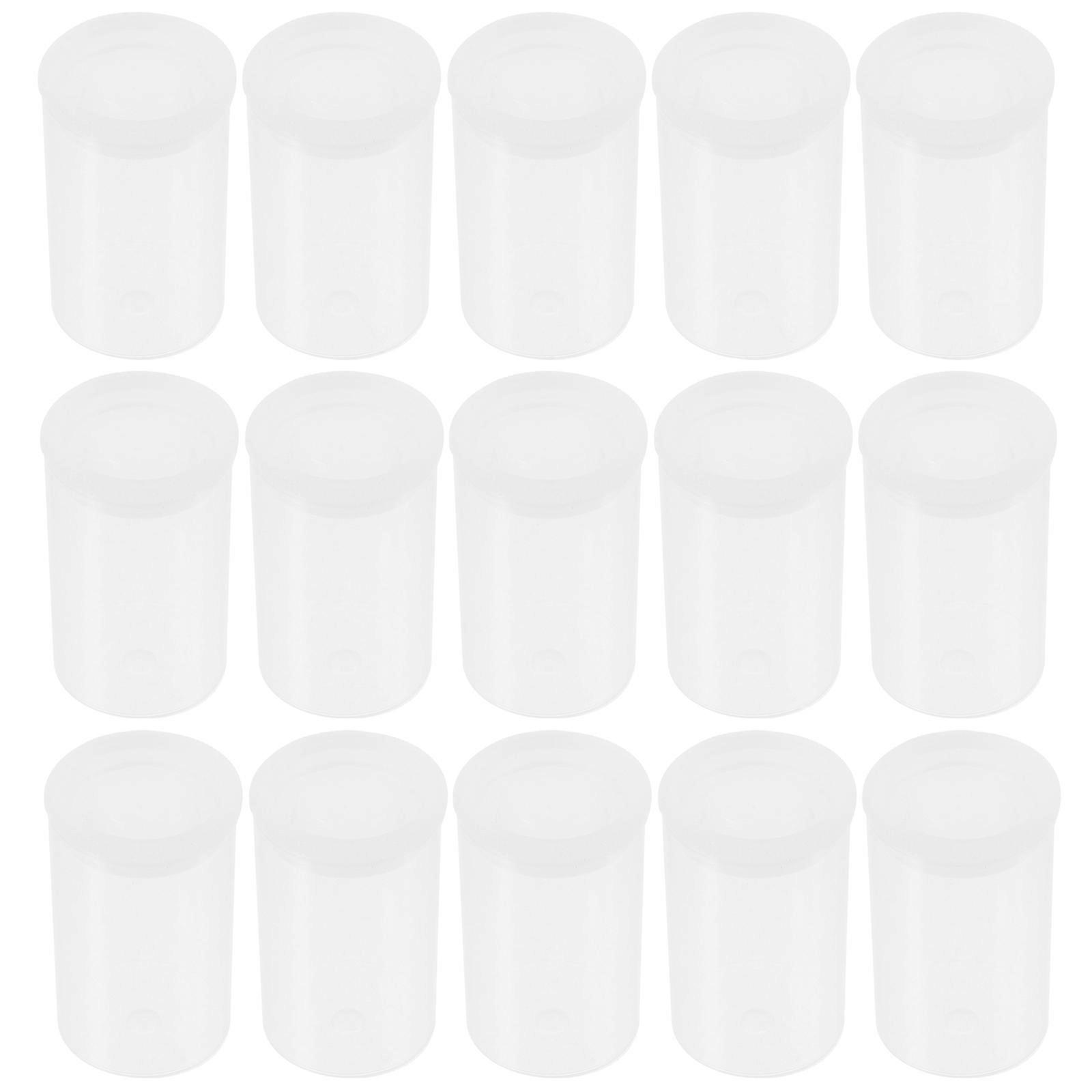 看起来您正在描述**30 个带盖胶片罐**的产品列表——耐用的塑料储存容器,通常用于