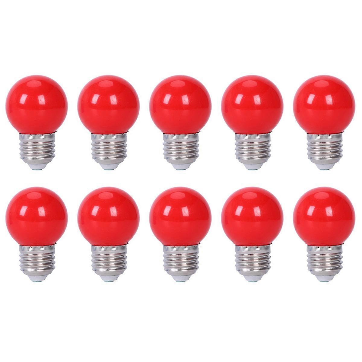 E27 3W 6 SMD LED Energy Saving Globe Bulb Light Lamp, Red