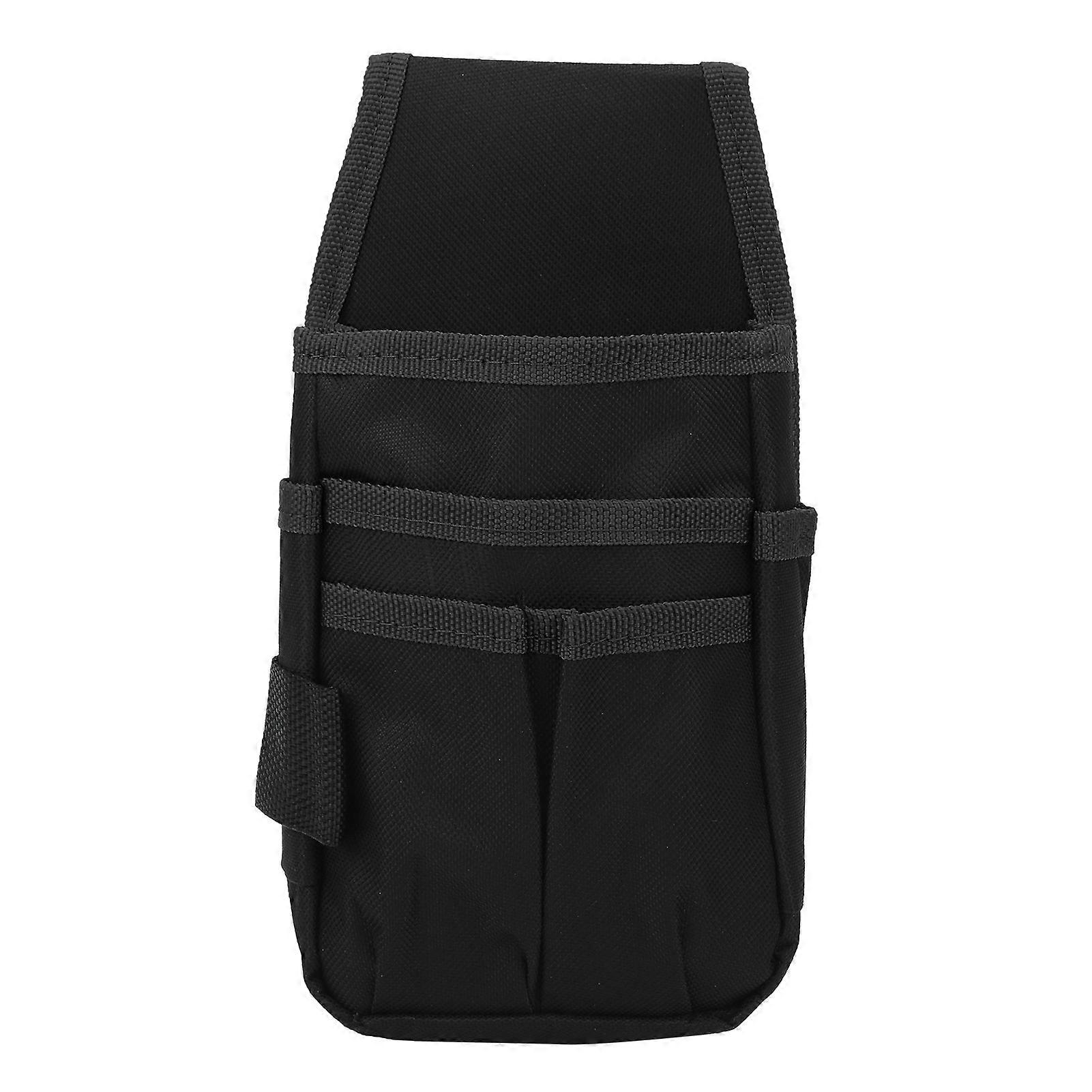 Sac à outils multifonction pour quincaillerie, pochette de rangement (noir)