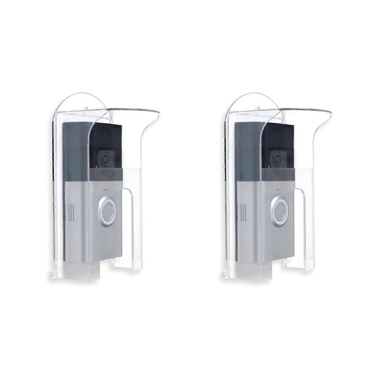 Transparent Plastic Doorbell Rain Cover Suitable for Ring Models