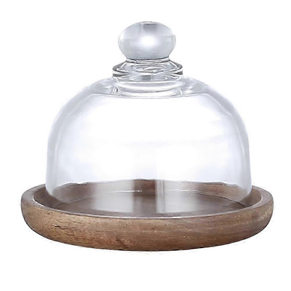 Snack Container Small Dessert Dome Appetizer Dome Tiny Cake Stand Dessert Plate Lid