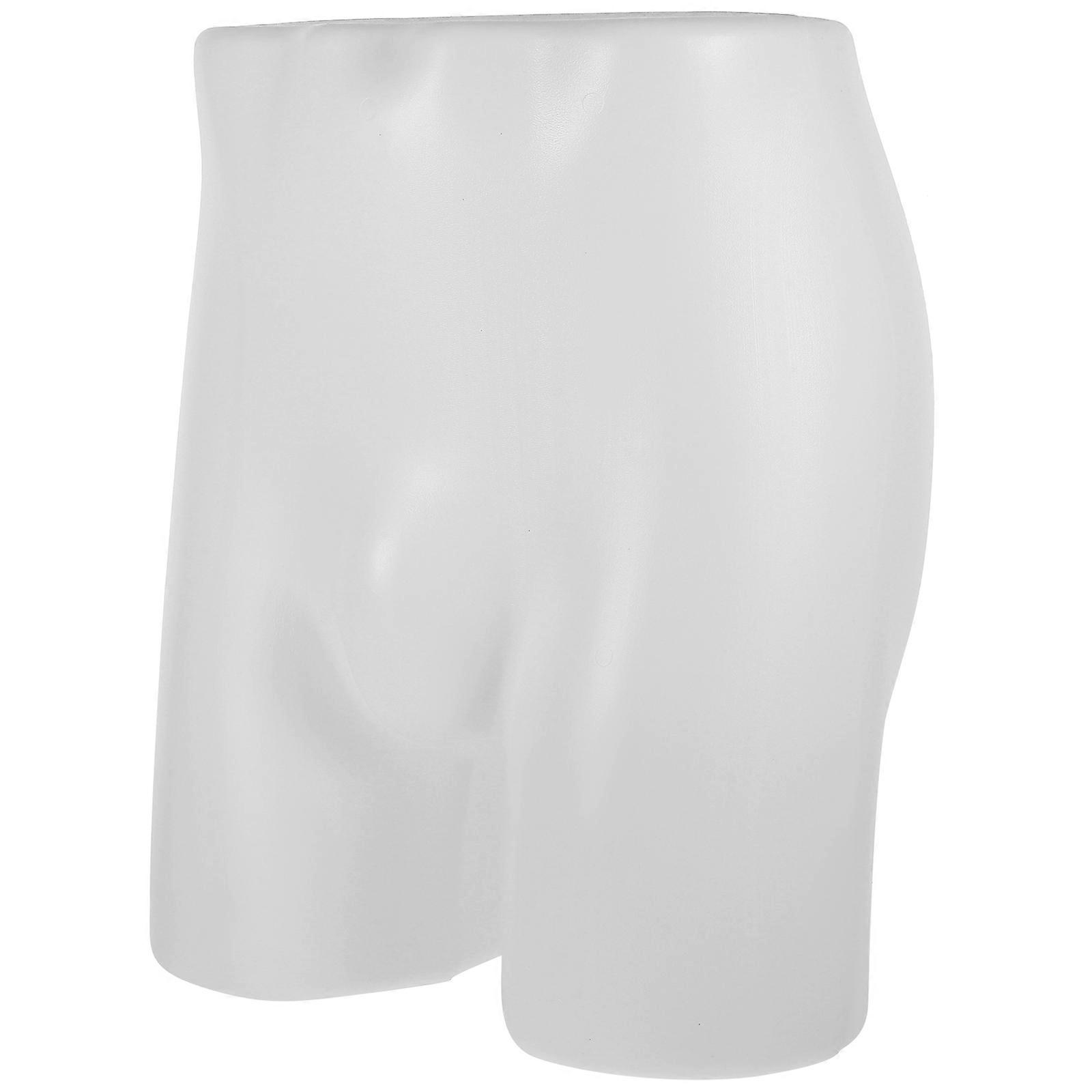 Manechin pentru jumătatea inferioară a corpului, material PE alb, ușor de asamblat, model decorativ