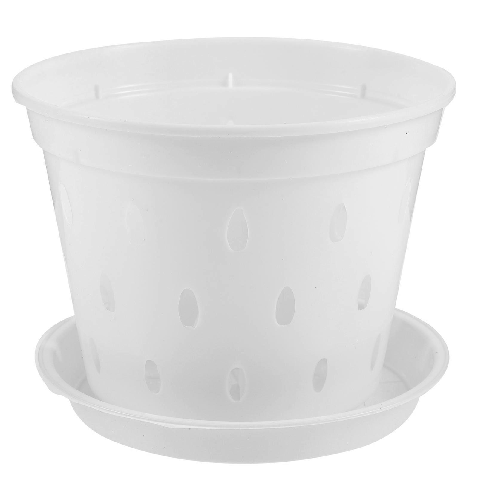 Orchid Containers Orchid Pots Air Circulation Gardens 4.72x4.72x1.57in 5 Sets