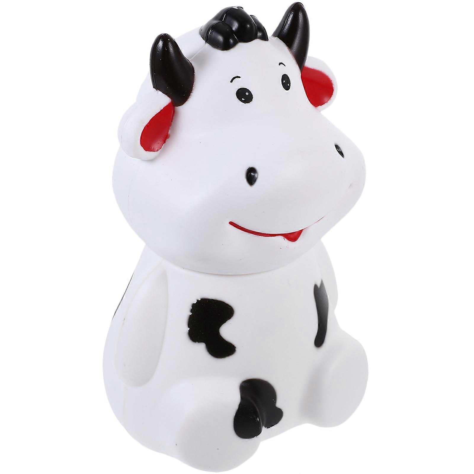 Milk Cow Coin Bank Adorable Decorative Piggy Display 17X10X10CM Saving 1Pack