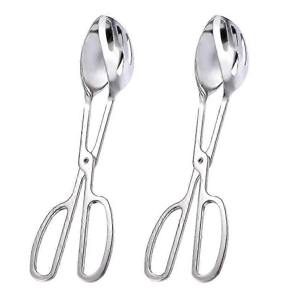 Förtjockad rostfritt stål Buffet Party Catering Servering Tång för matservering