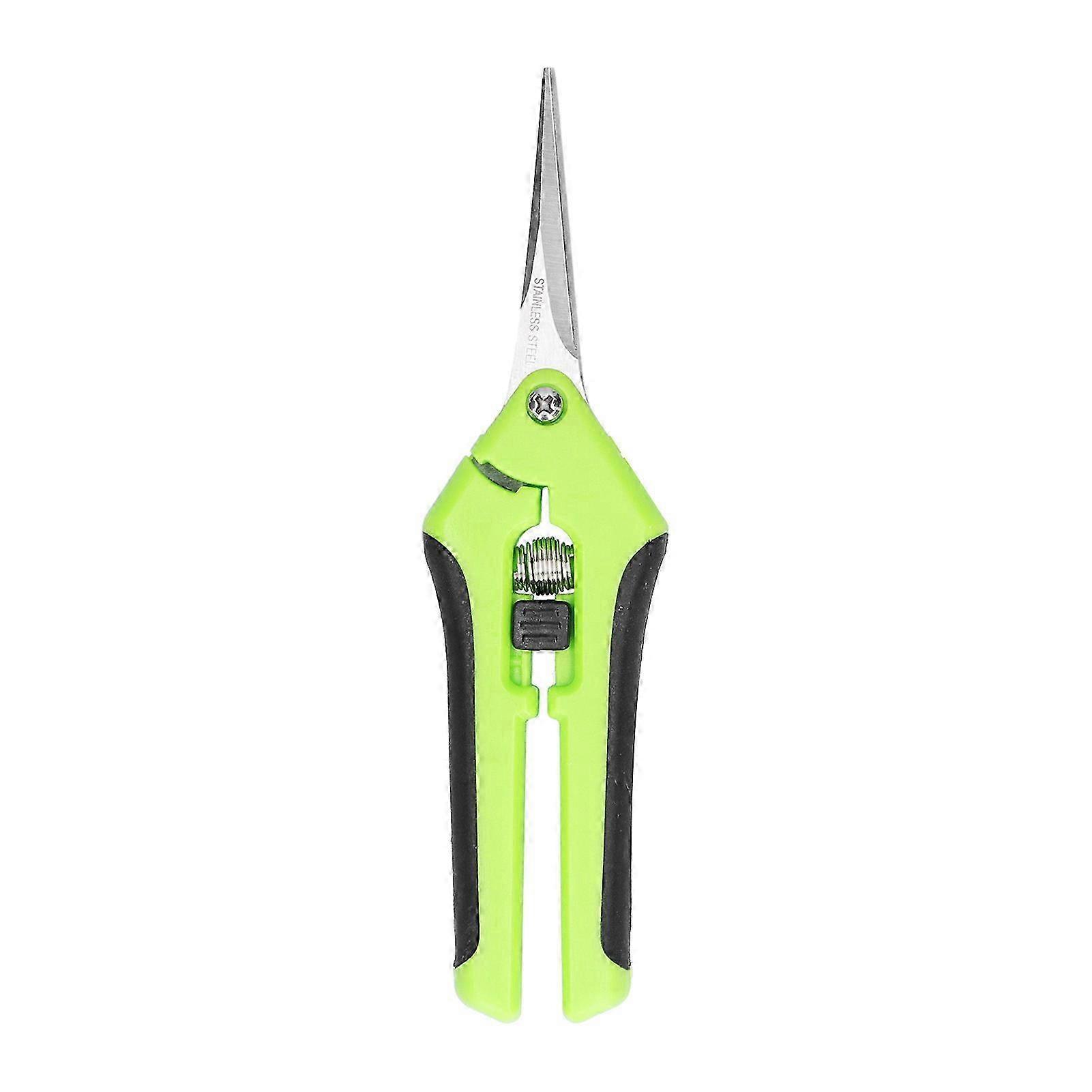 Self-Locking Garden Scissors with Good Elasticity for Pruning Flowers