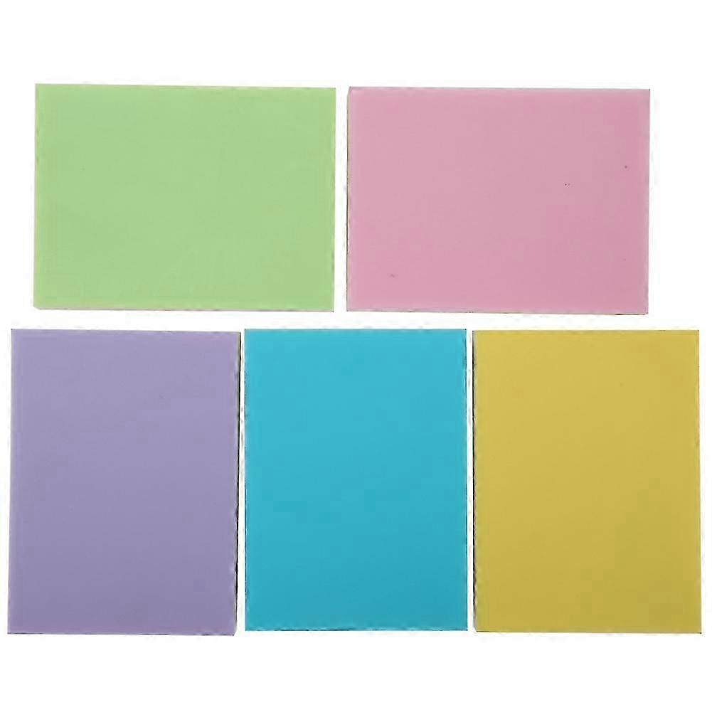 5pcs Multicolor Double Layer Gummi Stempel Schnitzblock DIY Stempel Bastelbedarf