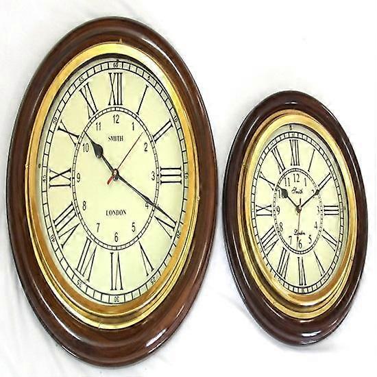 Antique Style Wall Clock Combo