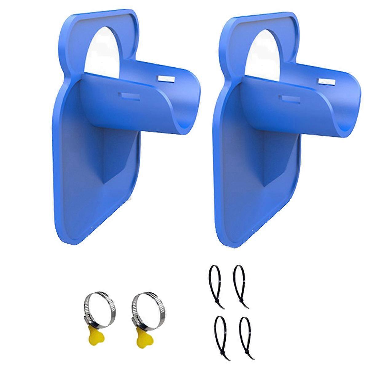 2pcs Swimming Pool Pipe Fixing Holder for Above Ground Blue