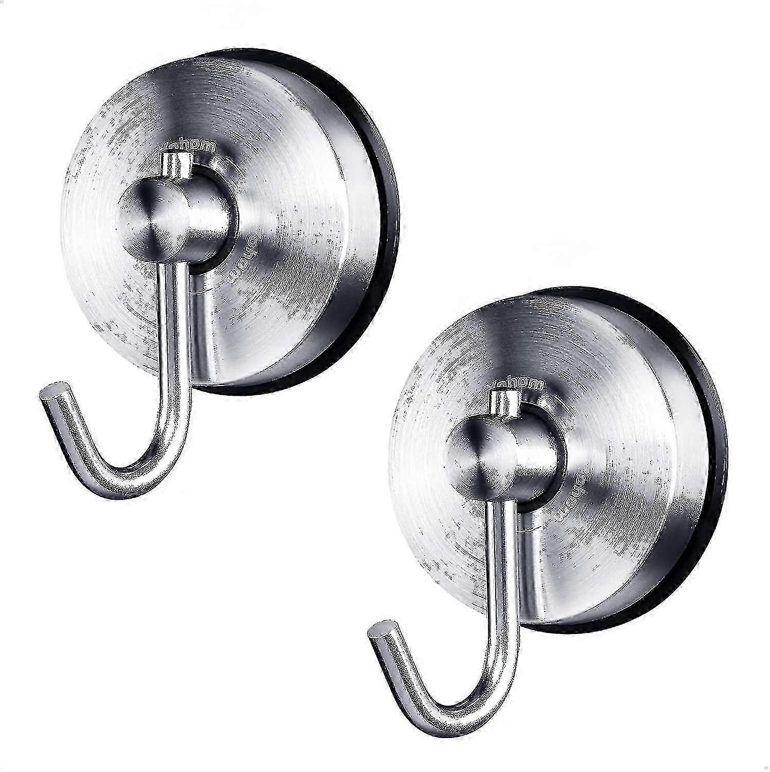 Bathroom Suction Hooks for Towels, Shower Hooks No Drill, Suction Cup Hooks for Loofah Robe