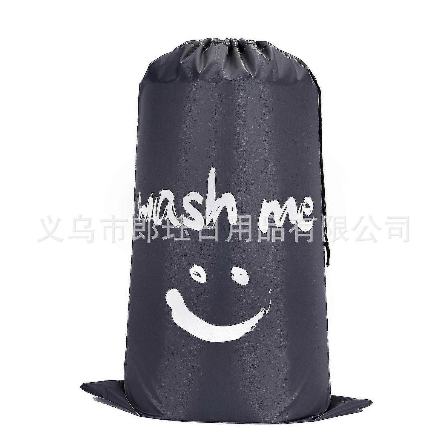 حقيبة غسيل حقيبة تخزين حقيبة الغسيل حقيبة أكسفورد كرتون لطيف الرباط حقيبة الرباط في الرمادي المبتسم 610 مم * 910 مم